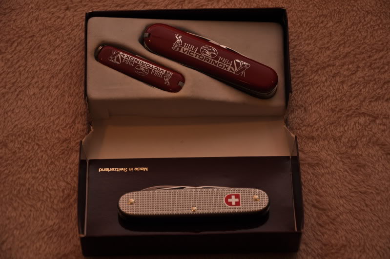 The Victorinox 1884-1984 Commemorative set