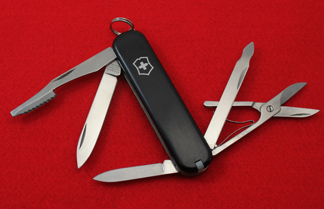Victorinox Executive 74mm with Black cellidor scales