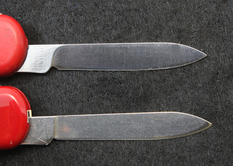 Older (pre 1986) and More Recent 65mm Blades