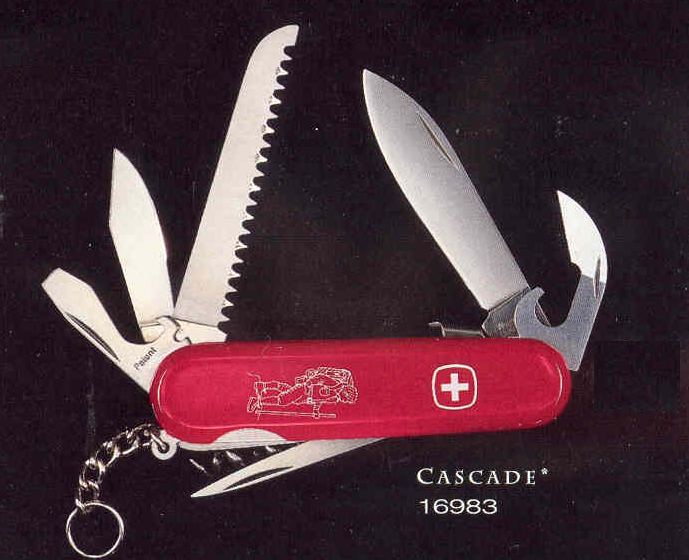 old discontinued model. Image taken from the Wenger 1991 catalog.