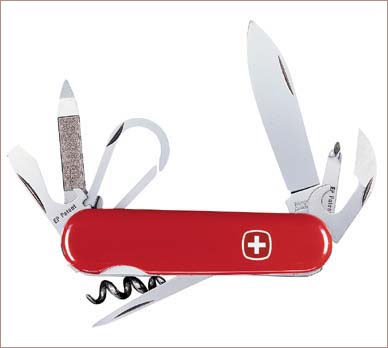 an older discontinued Wenger Snap Shackle