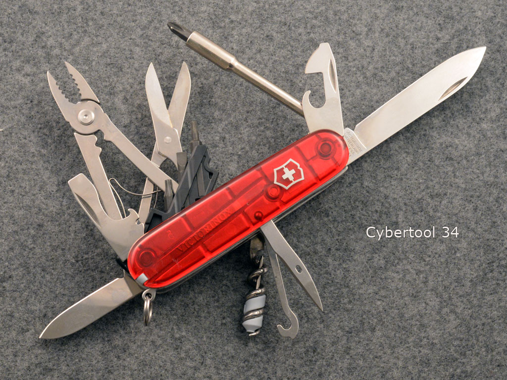 Victorinox CyberTool 34. Picture by jazzbass