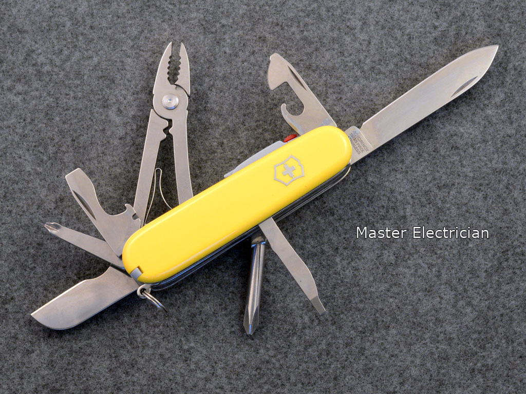 Victorinox Master Electrician. Picture by jazzbass.
