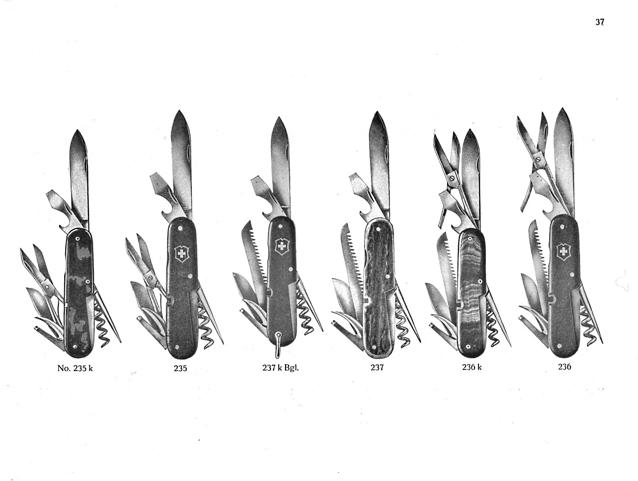1942 Catalogue Page Showing Model 237k