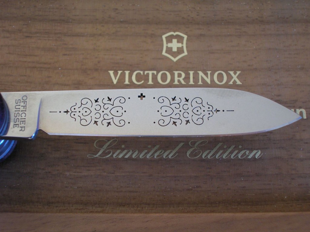 Kantonsmesser Schaffhausen: Reverse Side of Blade