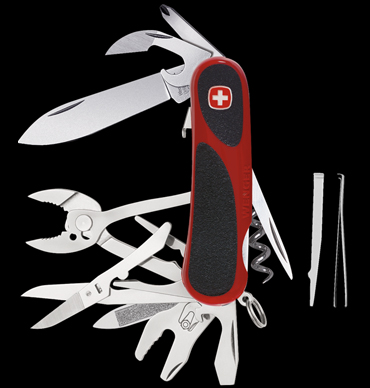 This is the EvoGrip version of the S557. It  has black rubber grip pads installed onto the scales.