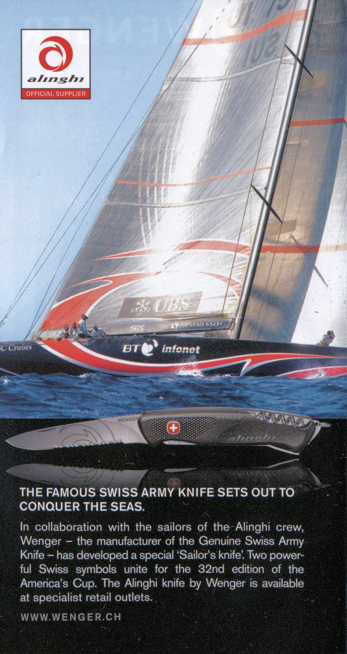 Wenger Alinghi Series flyer
