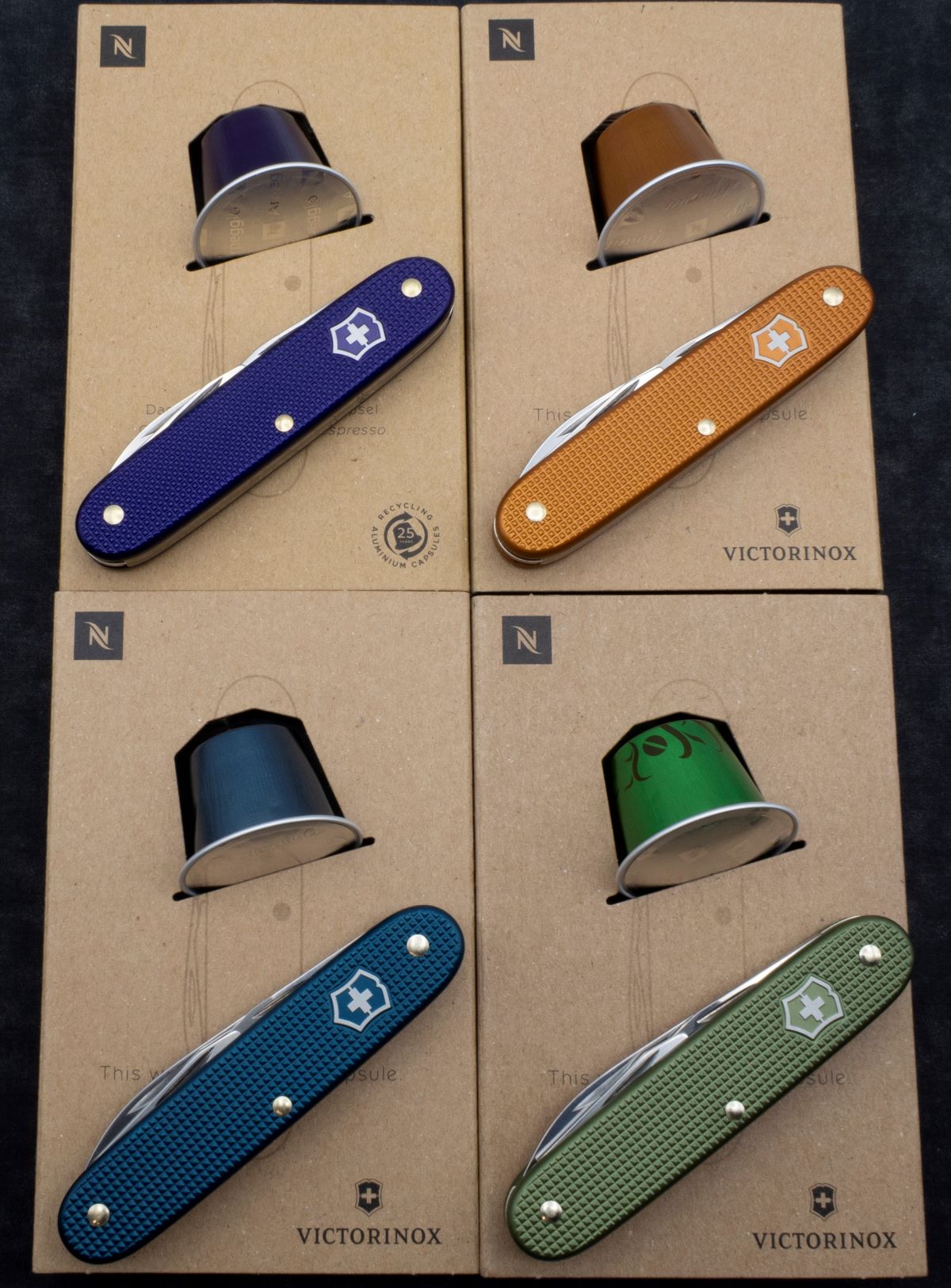 WIth Boxes and Matching Capsules