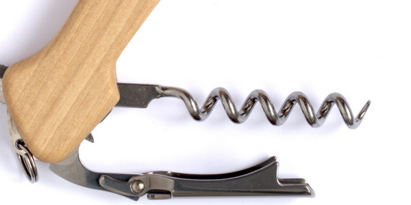 The Victorinox Wine Master corkscrew lever