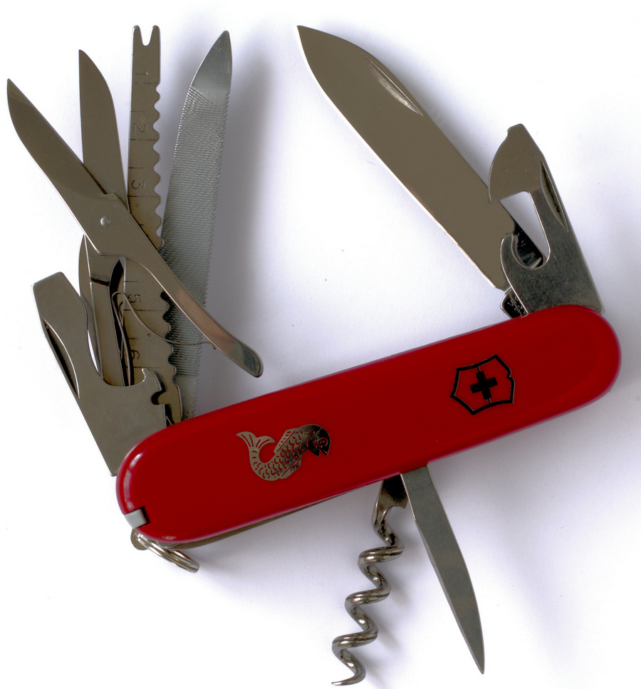 Victorinox Fischermesser 1.3773.72 red