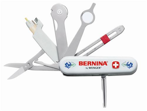 85mm knife outfitted with implements for seamstress or tailor 