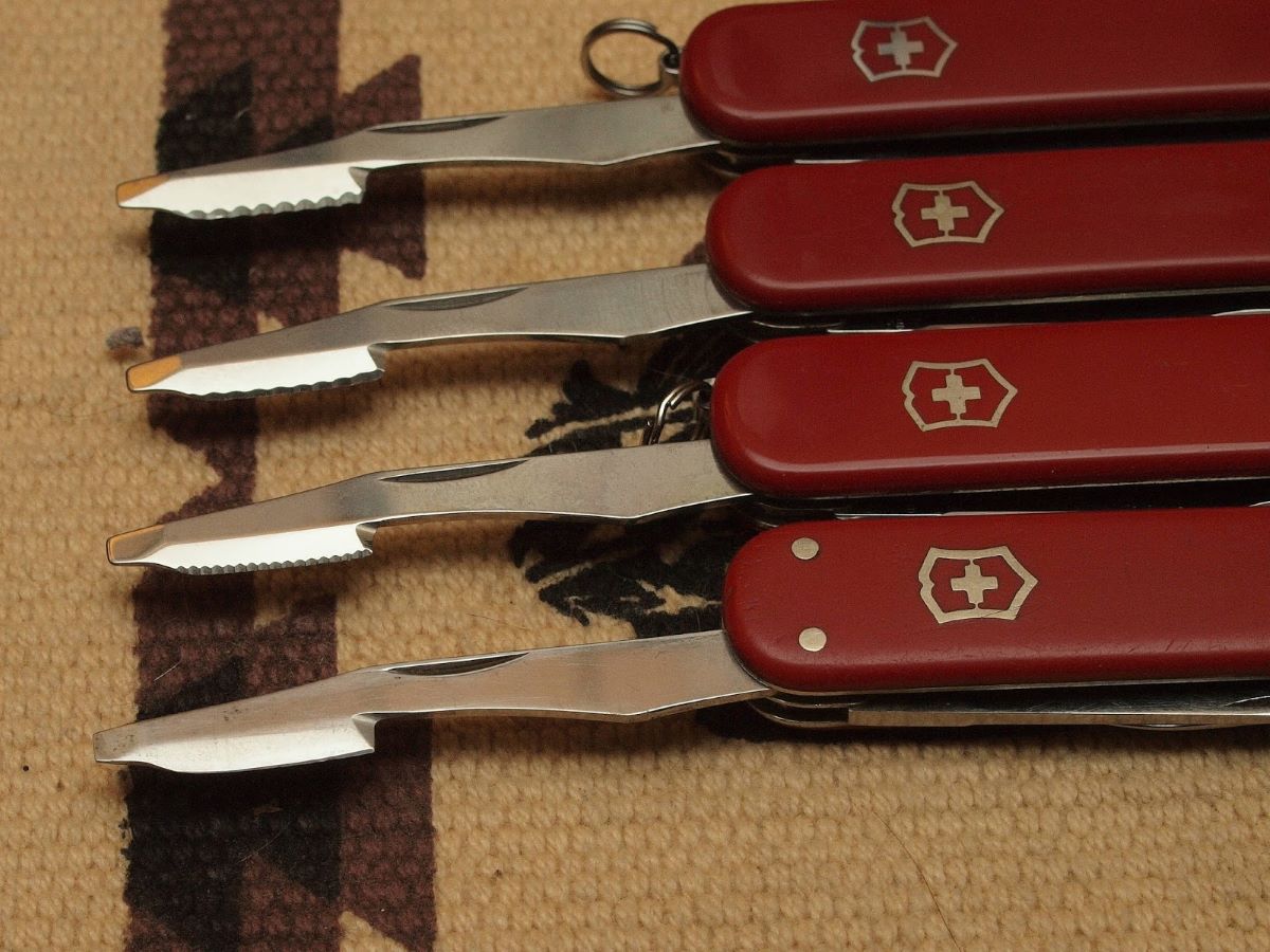 Orange Peelers 1 to 4 (Bottom to top) - Click to enlarge image