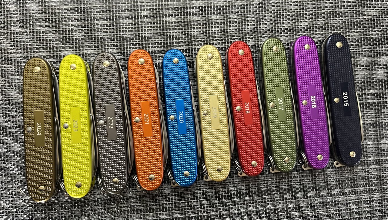 Victorinox Pioneer Alox Annual LE 2015-2018
