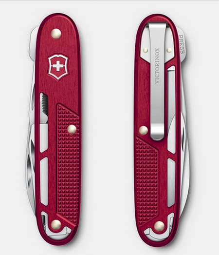 Victorinox Synergy Alox Red - Front and Back