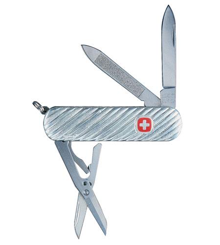 Wenger Esquire Sterling silver with a Striped pattern