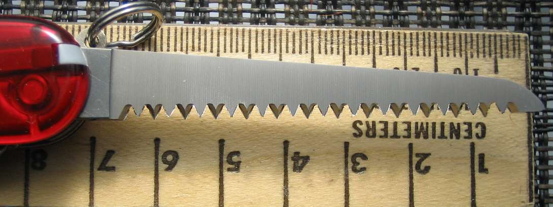 84mm ‘Virgin’ Saw – Showing Manufacturing Metal Flakes